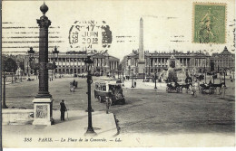 FRANCE 1921: CP Ill. De Paris Pour Saulieu (C. D'Or) Avec Le Y&T 130 - 1903-60 Semeuse Lignée