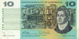 Australia P-40c 10 Dollars (1968-1971) Sig Phillips & Randall Used - 1966-72 Reserve Bank Of Australia