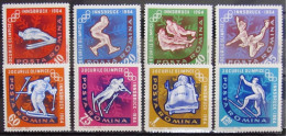 RUMANIA 1964 - RUMANIE - JUEGOS OLIMPICOS DE INNSBRUCK - YVERT 1976/1983** - Inverno1964: Innsbruck