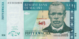 Malawi P-45b 50 Kwacha 2003 UNC - Malawi