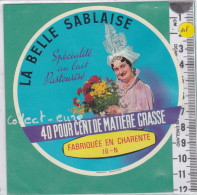 C1541 FROMAGE BELLE SABLAISE PUYREAUX CHARENTE 40 % - Fromage