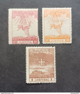 GREECE HELLAS GRECIA ΕΛΛΑΔΑ 1913 GREEK-TURKISH PEACE MNHL CAT UNIF N 240-241-249 - Unused Stamps