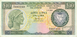 Cyprus P-51 10 Pounds 1987 Used - Cyprus