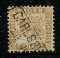 BADEN / 1864, Mi. 20b Gestempelt (B2237) - Usados