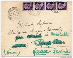 1946 LETTERA CON ANNULLO CASTIGLIONE DELLE STIVIERE MANTOVA - Poststempel