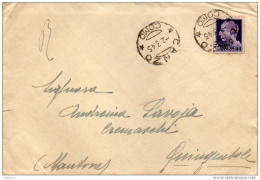 1945 LETTERA CON ANNULLO CANZO COMO - Poststempel