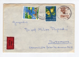 1965. YUGOSLAVIA,CROATIA,SPLIT EXPRESS COVER TO SUTOMORE - Lettres & Documents