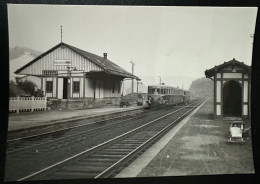 Photo Luxembourg  Gare De Clervaux Autorail De Dietrich - Clervaux