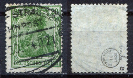 Deutsches Reich Michel-Nr. 143b Vollstempel Bahnpost - Geprüft - Used Stamps