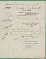 16 Lescalier Par St Michel Laroche Joubert Papeterie Maisons à Alexandrie Beyrouth Smyrne Hanoï Mexico Moscou 25 05 1907 - Imprimerie & Papeterie