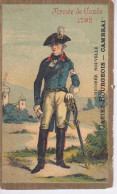 CHROMO IMAGE MILITARIA -  ARMEE DE CONDE - 1792 - HOMME MILITAIRE EN TENUE - Uniformes