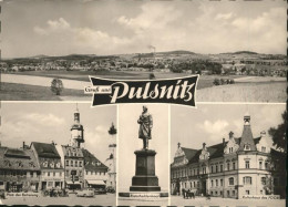 71059663 Pulsnitz Sachsen Platz Der Befreiung Rietscheldenkmal Kulturhaus Pulsni - Pulsnitz