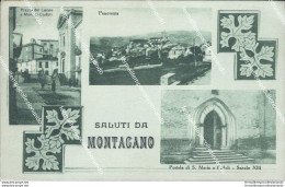 Ba407  Cartolina Saluti Da Montagano Campobasso Molise - Campobasso