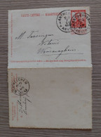 Postblad 16 Gestempeld - Cartes-lettres