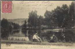 FRANCE 1904: CP Ill. De St Bry-le-Vineux (Yonne) Pour Paris Avec Le Y&T 129 Et CAD Tireté - 1903-60 Semeuse Lignée