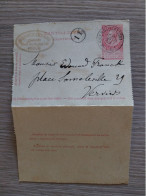 Postblad 10a Gestempeld - Cartes-lettres