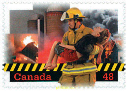 125980 MNH CANADA 2003 BOMBEROS - Autres & Non Classés