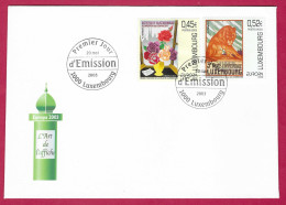 Luxembourg  2003   Mi.Nr. 1607 / 1608 , EUROPA CEPT / Plakatkunst - FDC - D`Emission Luxembourg 20 Mei 2003 - 2003