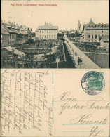 Großschweidnitz (OL) Swóńca Straßenpartie Sächsische Landesanstalt 1914  - Grossschweidnitz