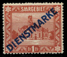 SAAR DIENSTMARKEN Nr 11I Postfrisch X7DA64A - Neufs