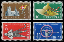 SCHWEIZ 1955 Nr 607-610 Postfrisch X69738A - Nuevos