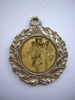Médaille Métal Sport Cross Course à Pied - Sonstige & Ohne Zuordnung