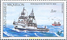 161378 MNH SAN PEDRO Y MIQUELON 1989 FLOTA DE SAN PEDRO Y MIQUELON - Ungebraucht