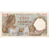 France, 100 Francs, Sully, 1939-05-19, D.49, TTB - 100 F 1939-1942 ''Sully''