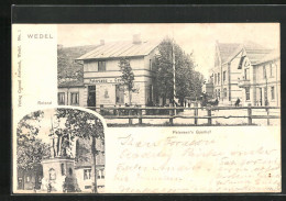 AK Wedel, Gasthaus Petersen, Roland  - Wedel