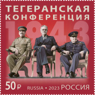 Russia 2023. The Teheran Conference Of 1943 (MNH OG) Stamp - Neufs