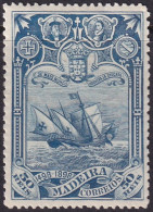 Madeira 1898 Sc 41 Mundifil  MH* Small Hinge Thin - Madeira