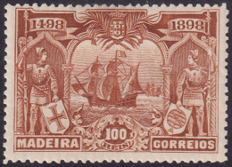 Madeira 1898 Sc 43 Mundifil  MH* - Madeira