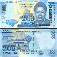 Malawi 200 Kwacha. 01.01.2012 Unc. Banknote Cat# P.60a - Malawi