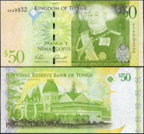 Tonga 50 Pa'anga. ND (2009) Unc. Banknote Cat# P.42a - Tonga