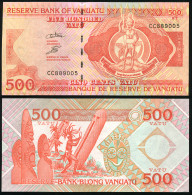 Vanuatu 500 Vatu. ND (2010) Unc. Banknote Cat# P.5c - Vanuatu