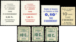 ** Spécialités Diverses - TIMBRES DE GREVE, Lot De 13 Timbres De Grève, 11 Différents, 2 Ex. *, TB - Otros & Sin Clasificación