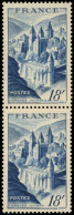 ** VARIETES - 805a  Conques, 18f., Impression Sur RACCORD, Tenant à Normal, TB - Unused Stamps