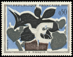 ** VARIETES - 1319   G. Braque, Teintes De Fond TRES DECALEES, TB - Nuovi