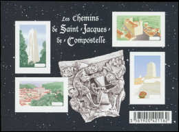 ** VARIETES - F4641  St Jacques De Compostelle, NON DENTELE SANS Légende Ni Faciale, SANS Le Orange Dans La Légende Du B - Unused Stamps