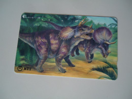 JAPAN USED CARDS  DINOSAURS  291-242 DISCOUNT 0.15 PER PIECE - Andere & Zonder Classificatie