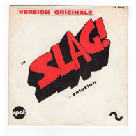 * Vinyle  45T   - Patrick ABRIAL -  Slag Solution / Slag Machine - Disco, Pop