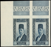 ** SYRIE 236  : (15p) Bleu, NON DENTELE, SANS Faciale, PAIRE Cdf, TB - Altri & Non Classificati