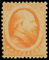 * PAYS-BAS 6 : 15c. Orange, TB. Br - Unused Stamps