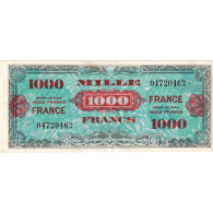 France, 1000 Francs, 1945 Verso France, 1944, 04720462, SUP, Fayette:VF 27.1 - 1945 Verso France