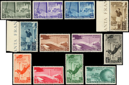 ** COLONIES ITALIENNES 46/50 Et PA 33/37 : Coupe Du Monde 1934, TB - Emissions Générales