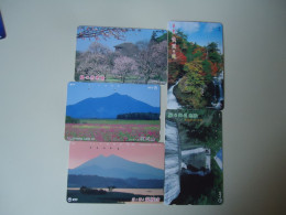 JAPAN USED CARDS  SERIA 251 LOT OF 5 LANDSCAPES BUILDING DISCOUNT 0.15 PER PIECE - Olympic Games