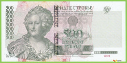 Voyo MOLDOVA (Transdniester) 500 Rubley 2004/2012 P41c B208c AE UNC - Moldawien (Moldau)