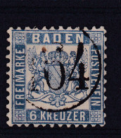 Wappen 6 Kr. Mit K1-Nummernstempel 164 (= Bahnpost) - Andere & Zonder Classificatie