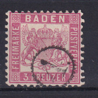 Wappen 3 Kr. Mit Uhrradstempel 4 (= Aglasterhausen) - Other & Unclassified