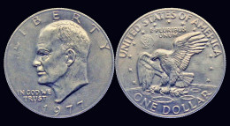 USA 1 Dollar 1977 EF - 1971-1978: Eisenhower
